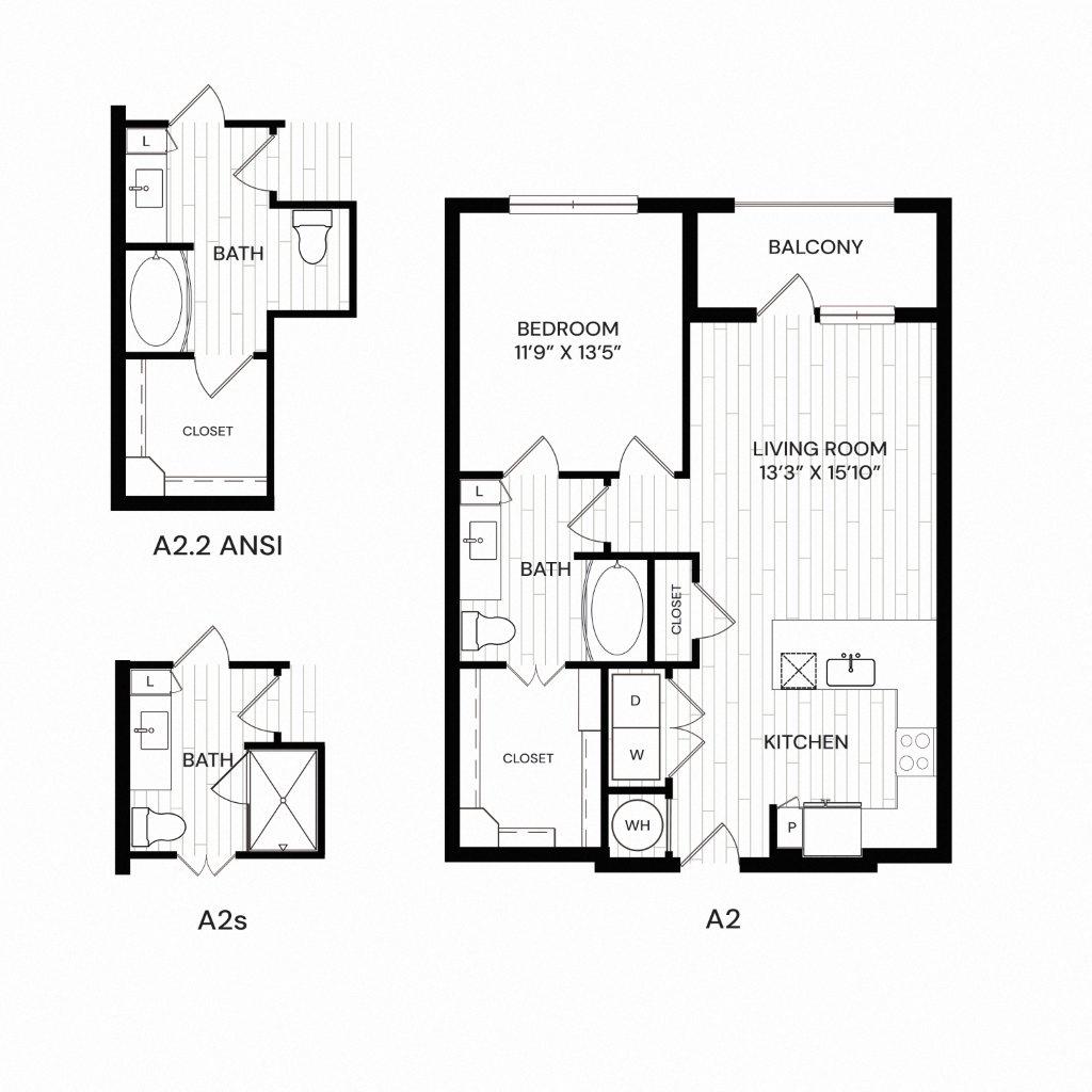 Aura Southgate A2 Floor Plan